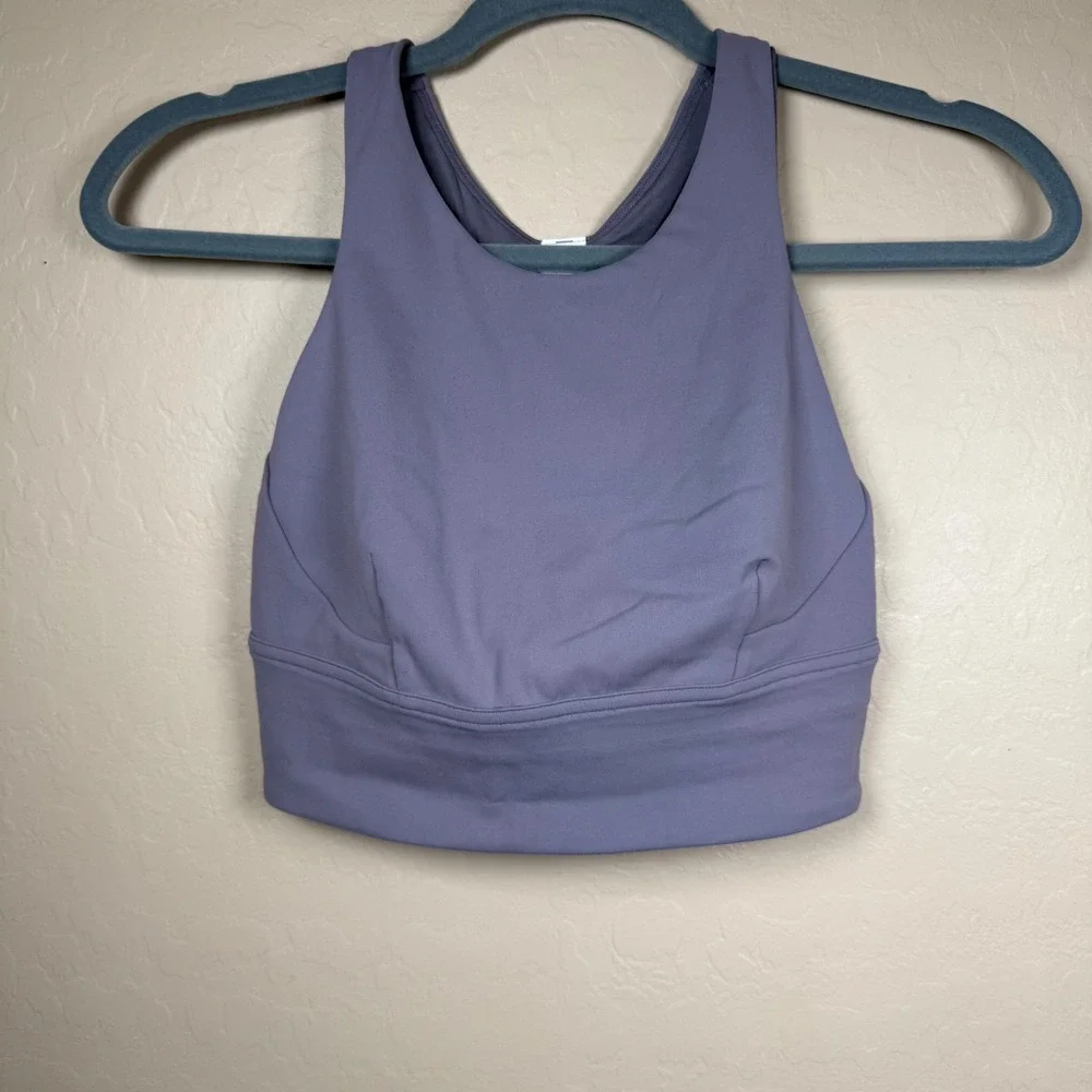Lululemon Wunder Train Sports Bra Women‎ 6 Medium Support, C/D Cup Longline